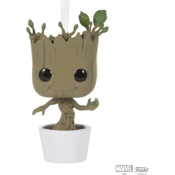 Marvel Guardians of The Galaxy Groot Funko POP! Christmas Ornament - Picture 6 of 6